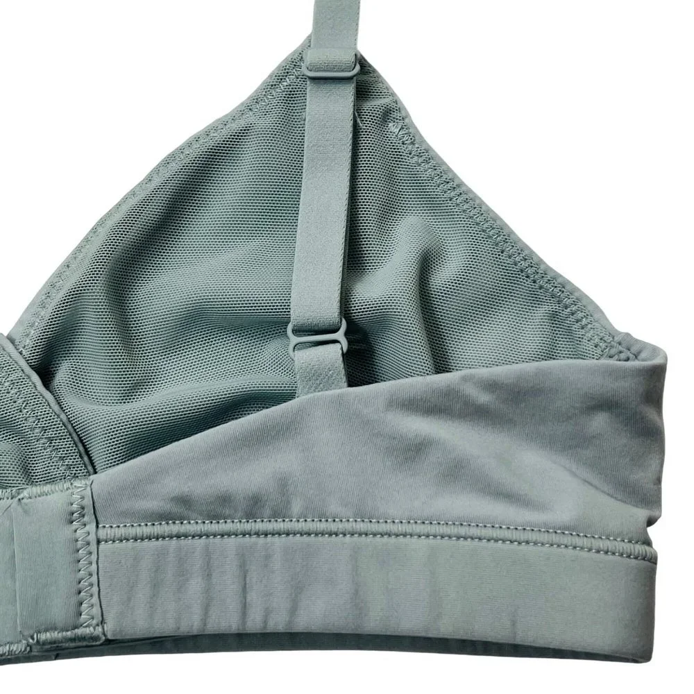 SKIMS Fits‎ Everybody Crossover Bralette Moonstone Womens XXS - Picture 6 of 9